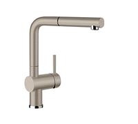 BLANCO LINUS-S - Kitchen Mixer Tap in SILGRANIT Look with Pull-out Spout - High Pressure - Brown - 520747