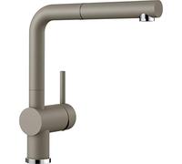 BLANCO LINUS-S - Kitchen Mixer Tap in SILGRANIT Look with Pull-out Spout - High Pressure - Brown - 520747