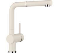 Blanco LINUS-S Monobloc Pull-out Spray Single Lever Tap - Soft White - 526959