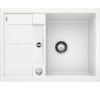 Blanco Metra Silgranit PuraDur Kitchen Sink,White (weiß),45cm Base Cabinet