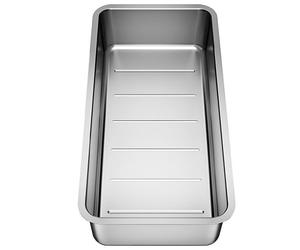BLANCO Multifunctional Bowl | Stainless Steel | 417 x 197 mm | Suitable for Stainless Steel Bowls ETAGON and ANDANO | More functionality for Bowls and Sinks | [41.7x19.7x8.2 cm]