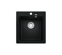 BLANCO 526572 NAYA 45 SILGRANIT PuraDur, Black, 45 cm Unterschrank