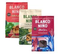 Blanco Niño Tortilla Chips Variety Pack | Blue Corn, Chilli & Lime and Creamy Jalapeño | Gluten Free & Vegan | 3 x 170g Bags