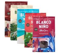 Blanco Niño Tortilla Chips Variety Pack | Blue Corn, Chilli & Lime, Creamy Jalapeño, Lightly Salted & Smoky Chipotle | Gluten Free & Vegan | 5 x 170g Bags