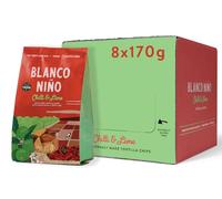 Blanco Niño - Traditional Tortilla Chips - Chilli & Lime - 8 x 170g