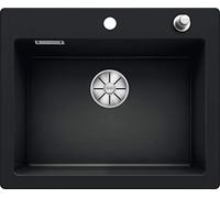 BLANCO Palona 6 | Ceramic Black | Installation Type: Installation from Top | for 60 cm Wide Base Cabinets | Large Basin Volume for Optimal Use | Easy-to-Clean Surface