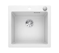 Blanco 523680 PLEON 5 Silgranit PuraDur with Flow Control - White