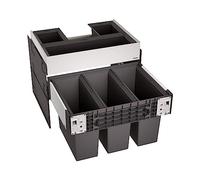 BLANCO SELECT II 526209 60/3 Orga Waste Separation System, Black