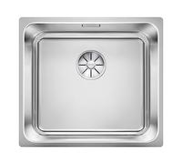 BLANCO Solis 450-U | Stainless Steel Sink | Installation Type: undermount Installation | for 50 cm Wide Base cabinets | Resistant to Scratches | Spacious Bowl Volume | [49x44x19.4 cm]
