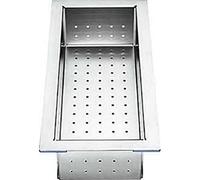 BLANCO Stainless Steel Waste Bowl | 420 x 200 mm | Perforated | [42x20x10 cm]