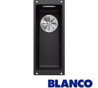 Blanco Subline 160-U 0.5 Bowl Black Granite Undermount Kitchen Sink