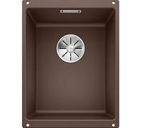 BLANCO SUBLINE 320-U - Granite Kitchen Sink for 40 cm Wide Base Units - Undermount - Made of SILGRANIT - Brown - 523415