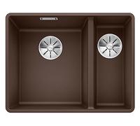BLANCO 523573 SUBLINE 340/160-F Kitchen Sink, Coffee, 340/160mm