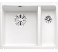 Blanco Undermount Sink Subline 350/150-U Crystal Glossy White (523741)