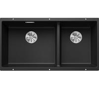 Blanco SUBLINE 480/320-U LH 2 Bowl Undermount Silgranit Anthracite Kitchen Sink