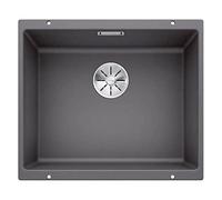 BLANCO SUBLINE 500-U 523 433 Kitchen Sink, Grey, 500 mm Beckenbreite