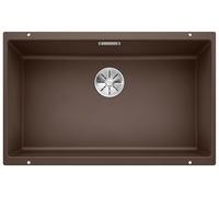 BLANCO SUBLINE 700-U | SILGRANIT Sink in café | Installation Type: undermount Installation | for 80 cm Wide Base cabinets | One Cut-Out and only one Installation | [73x46x20.2 cm]