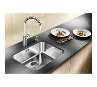 Blanco Supra 500-U Single Bowl Undermount Chrome Stainless Steel Kitchen Sink