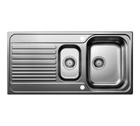Blanco Tipo 6-S 1.5 Bowl Inset Chrome Stainless Steel Kitchen Sink
