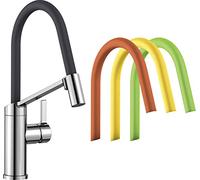 Blanco Pull Out Kitchen Tap VIU-S chrome/lava grey