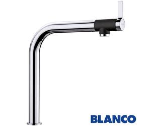 Blanco Vonda Polished Chrome Top Lever Swivel Spout Kitchen Sink Mixer Tap