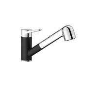 BLANCO Wega-S II 526428 Kitchen Tap Silgranite Black/Chrome