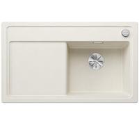 BLANCO Zenar 45 S 527178 Silgranit Soft White Basin Right with Remote Drain Control Without Accessories