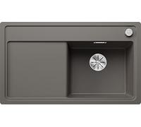 BLANCO Zenar 45 S-F 527363 Silgranit Volcanic Grey Basin Right with Remote Drain Control Without Accessories