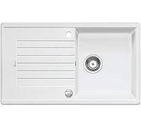 BLANCO ZIA 5 S - Rectangular Granite Kitchen Sink for 50 cm Wide Base Units - Made of SILGRANIT - White - 520506