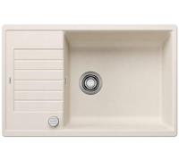 BLANCO ZIA XL 6 S Compact 527213 Silgranit Soft White Reversible with Remote Drain Control