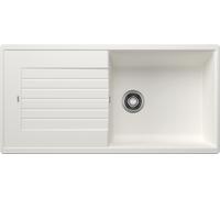 Blanco Zia XL 6 S Large 1.0 Bowl White Silgranit Inset Kitchen Sink - 517571