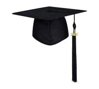Blandoom Graduation Hat for Adults Kids Graduation Cap Student Bachelor Hat Child Size Grad Hats With Metal 2024 Tassel Children'S Academic Dressing Graduation Ceremony Party Decorations
