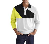 Blandoom Men Polo Shirts Short Sleeve Work T Shirts for Men Casual Sport Shirt Plain Black Polo Shirt Mens Mens Tops Casual Smart Mens Short Sleeve Shirts Regular Fit White Gifts for Teenage Boys