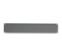 BLANK 19" RACK PANEL 2U GREY Enclosures & 19" Cabinet Racks Accessories