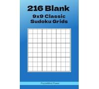 Blank 9x9 Classic Sudoku Grids