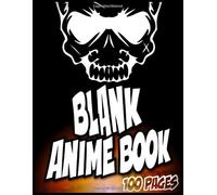 Blank Anime Book: 100 Blank Anime Templates to Draw Your Own Anime or Manga Stories. 8.5"x11" Inches Black Paper Sketch book | Matte Finishing | A Creative Gift for Kids, Teens and Adults.