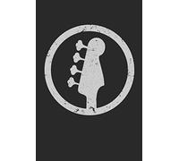 Blank Bass Tab Notebook: 6X9 Blank Tabs for Bass Guitar to write Bass lines and Song Ideas (Bass Tabs Journal)