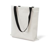 Blank Canvas Tote Bags,2 PackReusable Canvas Grocery Shopping Bags with Handles,Lightweight Foldable Canva Gift Bags for Sublimation,Embroidery,Craft Projects,Beach,Party&Daily Grocery Use (Black)