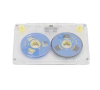 Blank Cassette Tape 60 Minutes Audible Microcassette Tapes with Transparent Case Audible Microcassette Tapes Cassette Recording Player for Speech Music Recording Standard Cassette