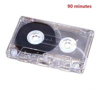 Blank Cassette Tape For Analog Audio Recording 45 60 90 Minutes Reusable Magnetic Medium For Personal Archiving Needs(90 minutes)
