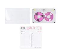 Blank Cassette Tapes, Audio Cassette Tapes for Recording, 46 - Minute Type I Ferric Tape with PC Casing and Metal Electroplated Wheels, for Music Recording, Punk Indie Hip Hop, (Purple)