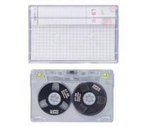 Blank Cassette Tapes, High Output Low Noise Recording Tape, 46min Blank Cassettes for Reel to Reel Players with Storage Box, Ideal for DIY Music and Voice Recording (Black)