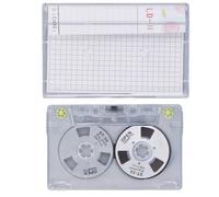 Blank Cassette Tapes, High Output Low Noise Recording Tape, 46min Blank Cassettes for Reel to Reel Players with Storage Box, Ideal for DIY Music and Voice Recording (Silver)