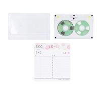 Blank Cassette Tapes, Type I Ferric Audio Cassettes with 46 - Minute Recording Time, Low Noise High Output Recordable Tapes for Music Recording, Punk Rock Indie Hip Hop, with (Green)