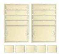 Blank Certificate Paper A4 Award Printable 15 Sheets