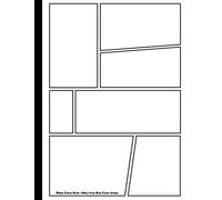 Blank Comic Book: Art and Drawing Comic Strips, Great Gift for Comic Book Lovers