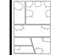 Blank Comic Book: Art and Drawing Comic Strips, Great Gift for Creative Kids | Action Series