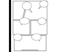 Blank Comic Book: Art and Drawing Comic Strips, Great Gift for Creative Kids | Comic Panels