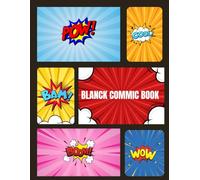 blank comic book: creat your own comic book