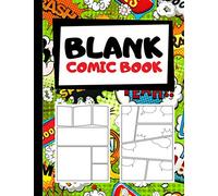 Blank Comic Book: Create Your Own Comics | Blank Comic Templates | 105 Pages | Large, 8.5x11 Inches